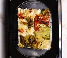 Куриная запеканка с брокколи