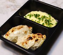 Ленивые голубцы и картофельное пюре