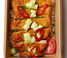 Курица татаки с киноа