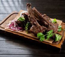 Шашлык из каре барашка