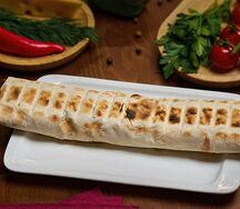 Шашлык в лаваше из свинины