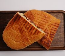 Шаурма с говядиной в батоне