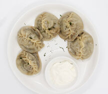 Манты с мясом