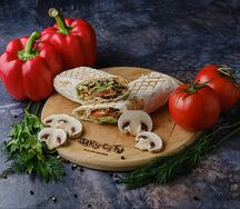 Грибная шаурма Халяль 