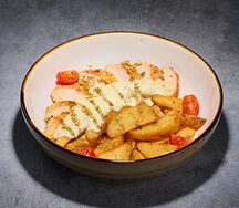 Куриная грудка со сливочным соусом Альфредо