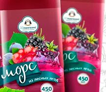 Морс из лесных ягод