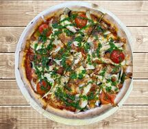 Пицца Грибная с курицей