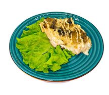 Курочка запеченная с грибами