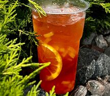 Bubble tea безалкогольный Апероль Шприц