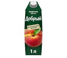 Сок Добрый Яблоко-персик