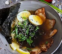Рамен с курицей