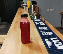 Морс клюквенный собственного приготовления