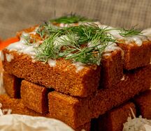 Гренки с сыром и чесноком