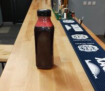 Морс из черной смородины собственного производства