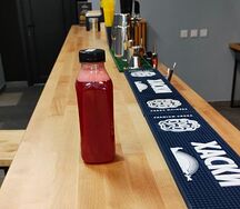 Морс малиновый собственного приготовления