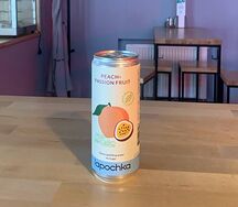 Лапочка персик и маракуйя натуральный лимонад без сахара