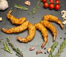 Креветки в кляре и сухарях панко