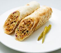  Донер в лаваше ассорти полтора