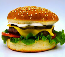 Бургер с говяжьей котлетой