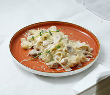 Феттуччине с грибами