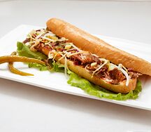 Донер в батоне курица