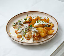 Куриное филе в грибном соусе