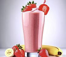 Смузи клубника-банан