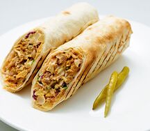 Донер в лаваше курица полтора