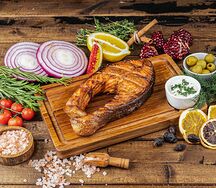 Стейк семги