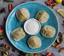 Манты с фаршем