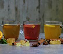 Чай по-казахски со сливками