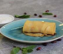 Блинчик с творогом