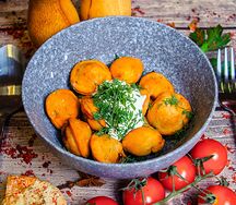 Жаренные пельмени