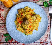 Плов из говядины