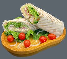 Шаурма с соусом Цезарь (Мини)