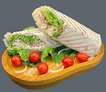 Шаурма Классическая Сырный соус (Мини)