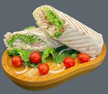 Классическая шаурма с сырным соусом Стандарт