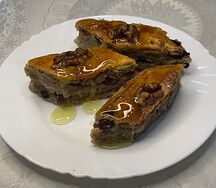 Пахлава с грецким орехом