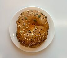 Бейгл с курицей 