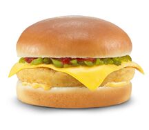 Чизбургер куриный