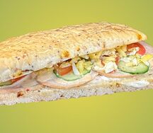 Слойка с курицей