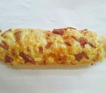 Багет с ветчиной и сыром