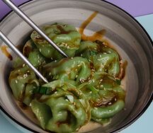 Манду с овощами