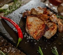 Шашлык из корейки свинины