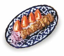 Шашлык из cвинoй шейки