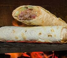 Донер с мраморным мясом 