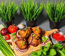 Шашлык из куриного бедра