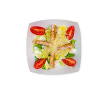 Салат Цезарь с курицей