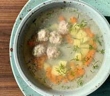 Суп с фрикадельками