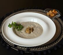 Крем-суп из шампиньонов